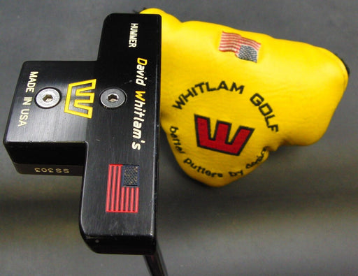 David Whitlam's Hummer SS303 Putter Steel Shaft 86.5cm Length Psyko Grip + HC