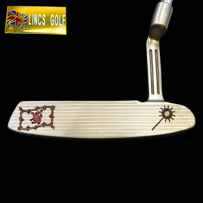 Custom Milled Scotland the Bold Themed Strokers Putter 90cm PSYKO Grip