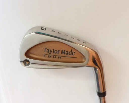 Polished TaylorMade Tour Burner 5 Iron Rifle S90 Steel Shaft.