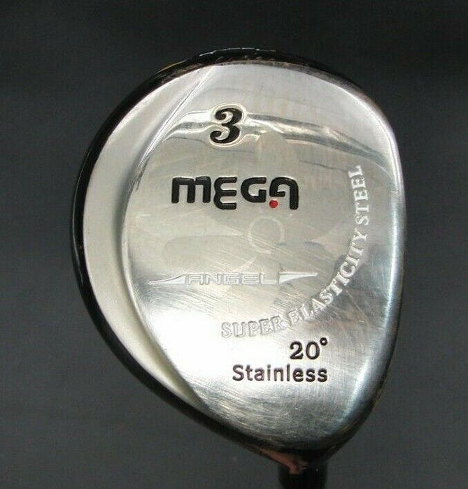 Ladies Mega Angel 20° 3 Wood Ladies Graphite Shaft Mega Grip