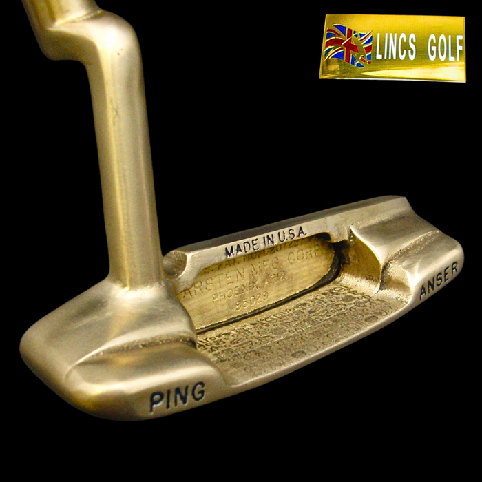 Custom Milled Plumber Themed Ping Anser Putter 88cm Steel Shaft Tacki Mac Grip