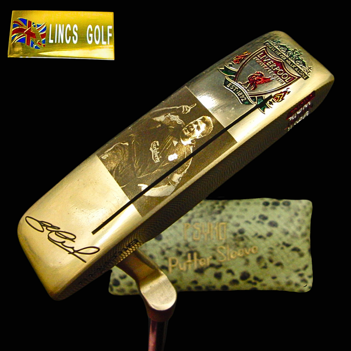 Custom Milled Liverpool Steven Gerrard Themed Ping Anser Putter 88cm Steel Shaft