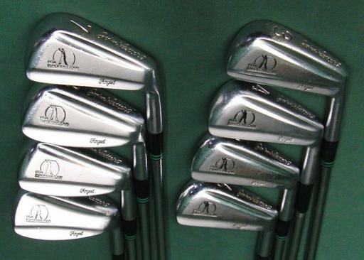 Set of 8 x John Letters PGA Irons 3-PW Regular Steel Shafts Mixed Grips