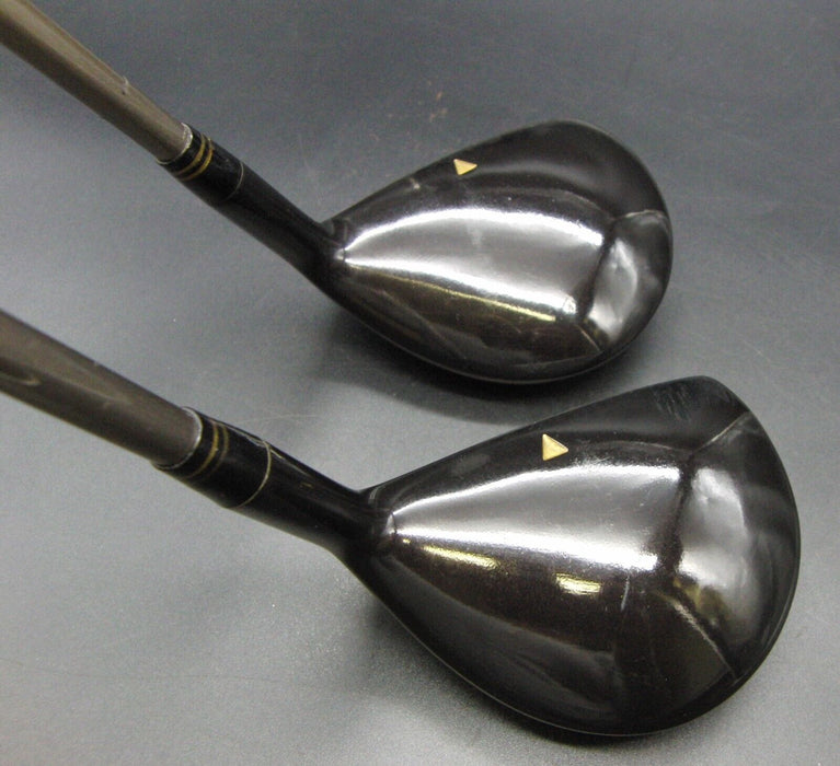 Set Of 2 Dunlop Tangent 17° 3 Wood & 21° Fairway Wood Regular Graphite Shafts