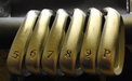 Set of 6 x Wishon 752 TC Irons 5-PW Stiff Steel Shafts Mixed Grips