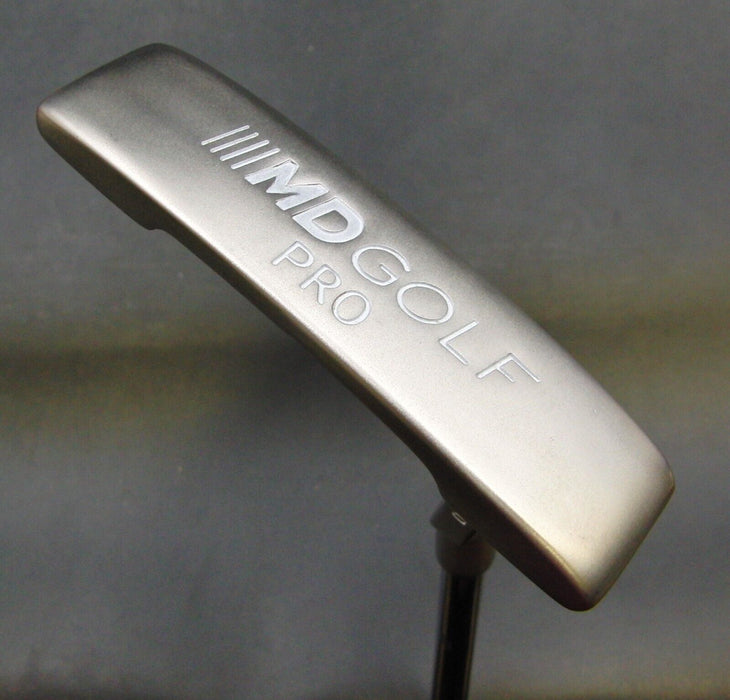 MD Golf Pro Milled Face Putter 88cm Steel Shaft Maxfli Grip